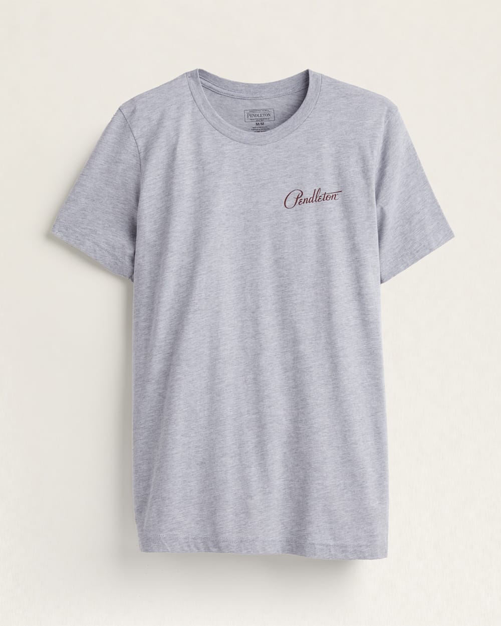 ALTERNATE VIEW OF MEN'S TRAPPER PEAK BUFFALO GRAPHIC TEE IN GREY HEATHER/MULTI image number 2