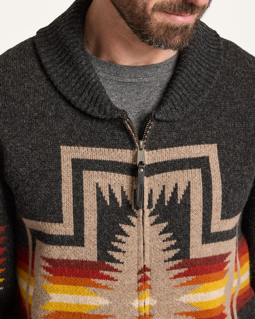 トップス PENDLETON L/S V-NECK CARDIGAN size M Pendleton Men's Shetland Wool Classic Cardigan, Espresso