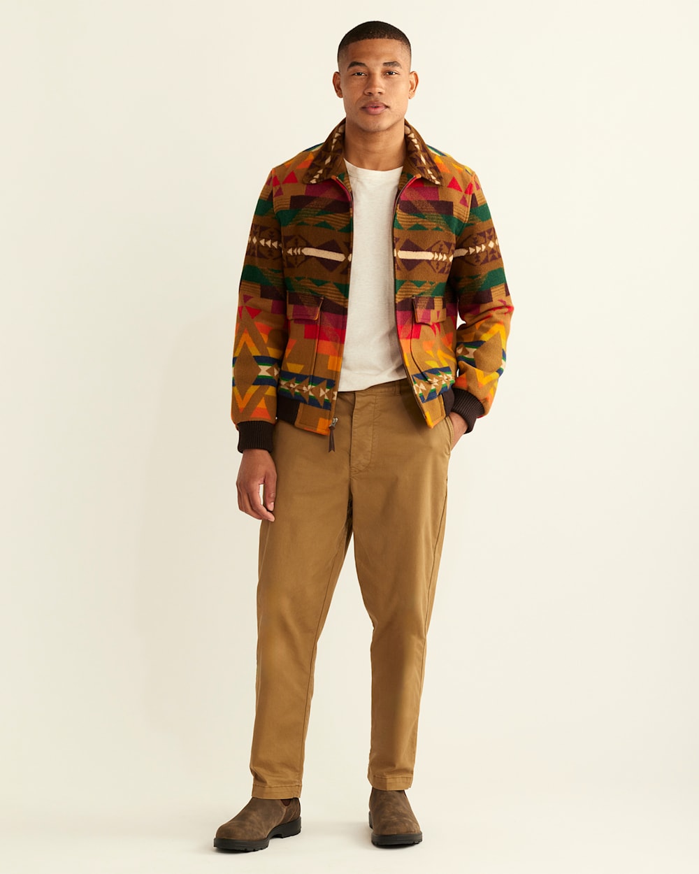 Mens pendleton wool coat discount