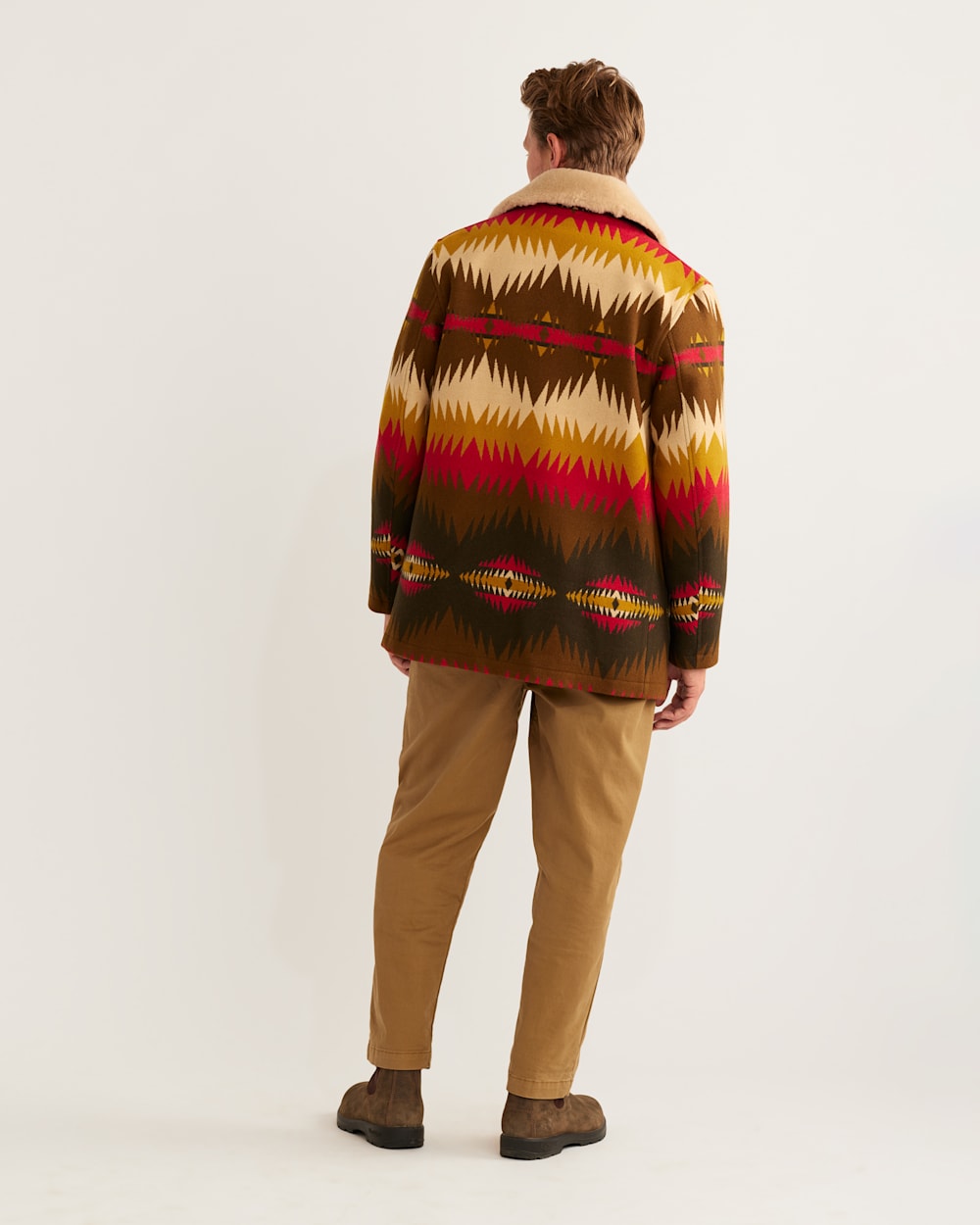 Pendleton wool jacket mens deals