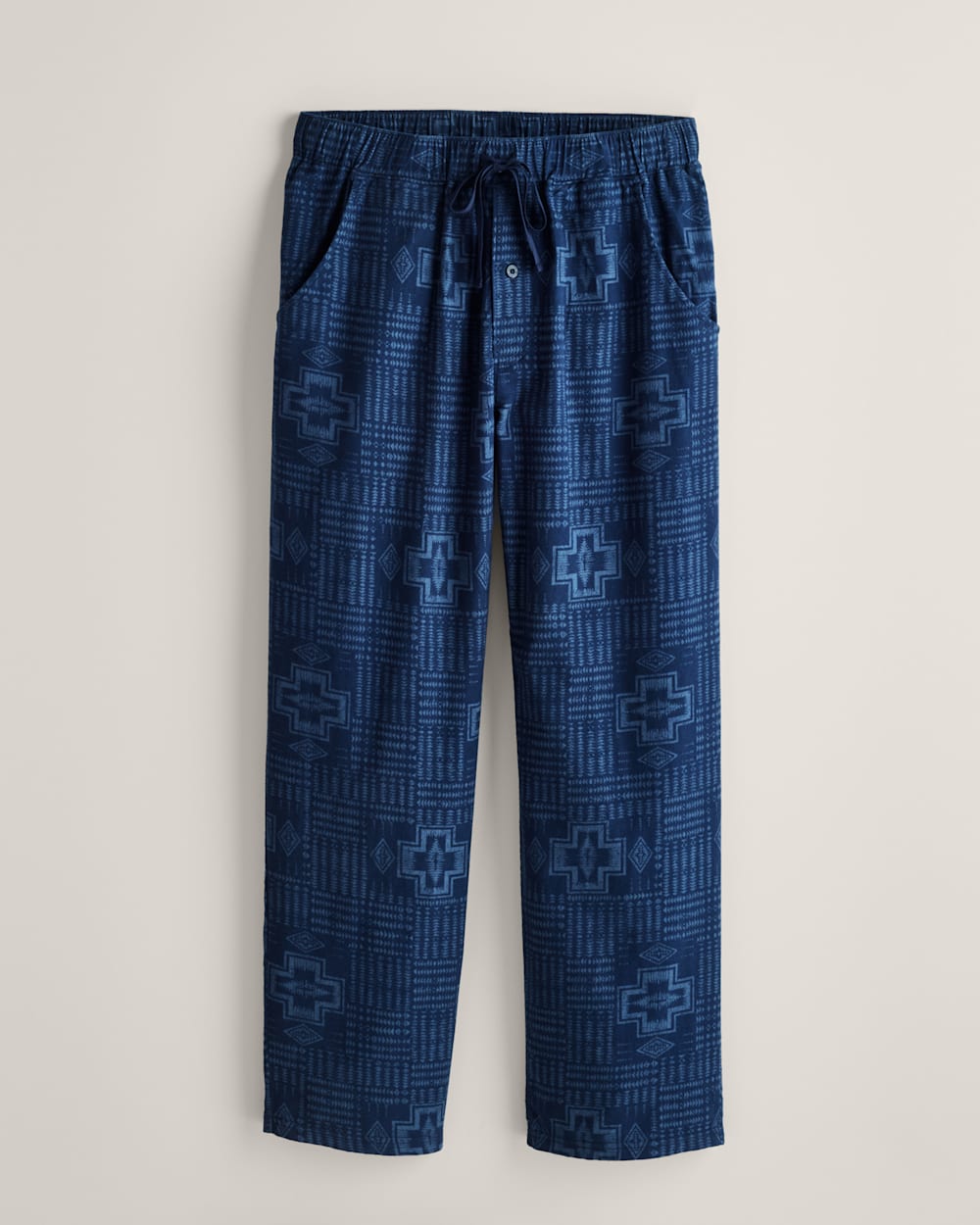MEN'S HARDING FLANNEL PAJAMA PANTS IN NAVY/BLUE image number 1