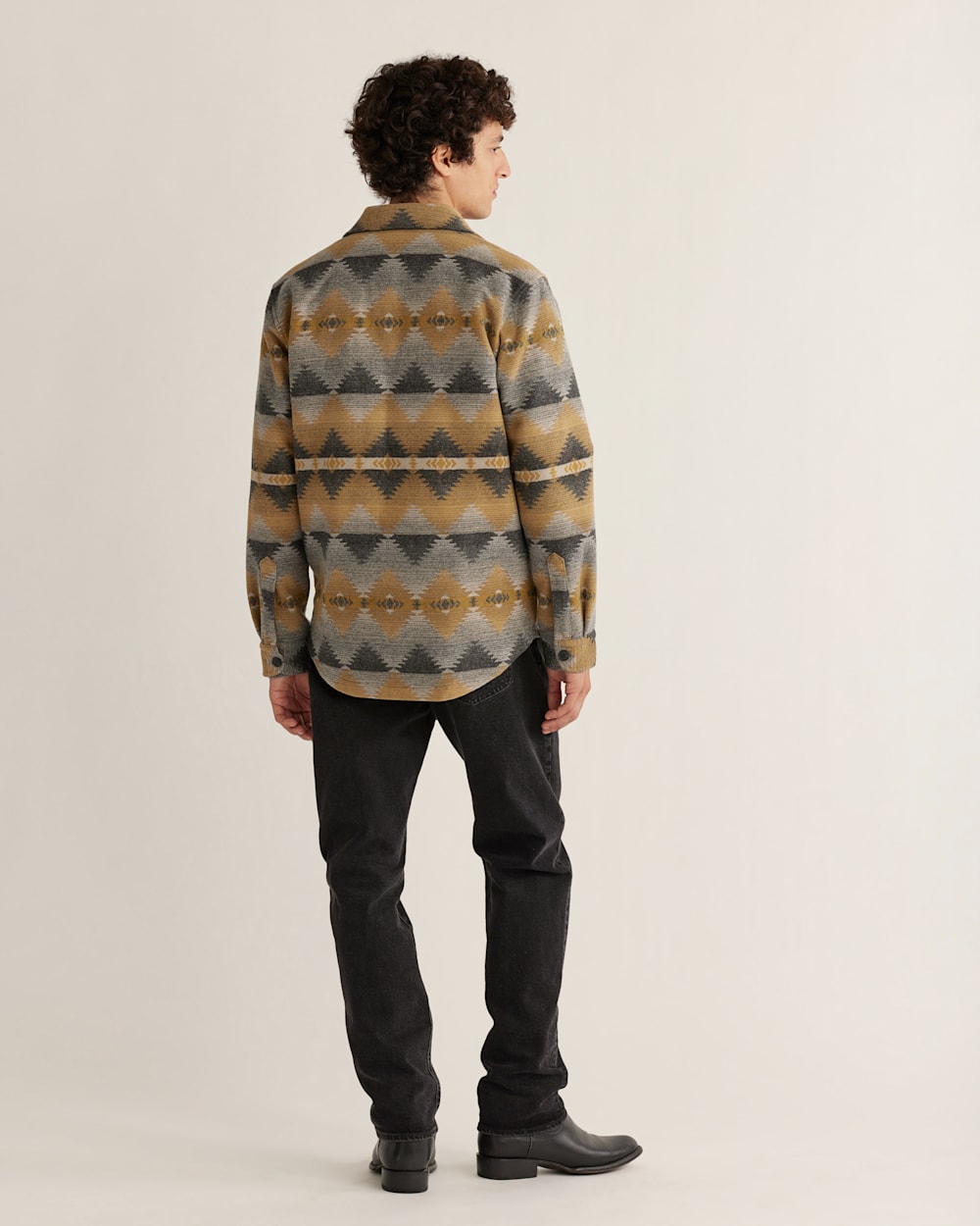 Shop Men s Quilted Wool Shirt Jacket Pendleton