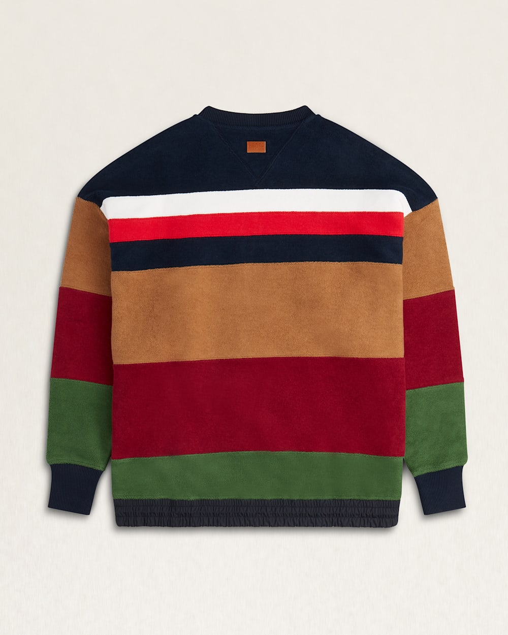 ALTERNATE VIEW OF TOMMY X PENDLETON UNISEX CREWNECK SWEATER IN NEW YORK STRIPE image number 2