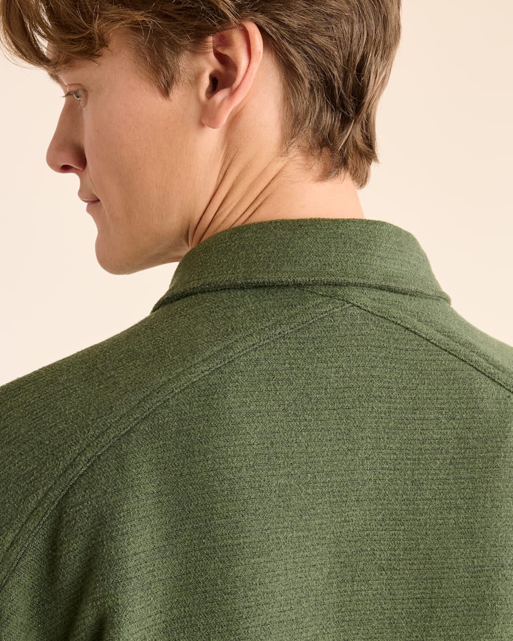 ALTERNATE VIEW OF MEN'S DOUBLESOFT DRIFTWOOD SHIRT IN BRONZE GREEN image number 5