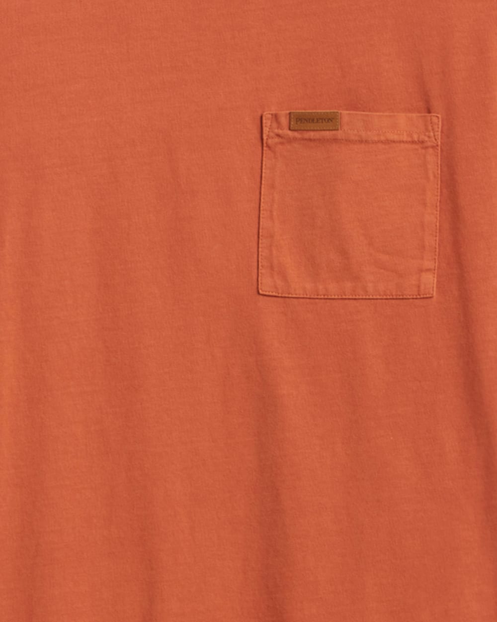 ALTERNATE VIEW OF MEN'S SHORT-SLEEVE DESCHUTES POCKET TEE IN BURNT ORANGE image number 2