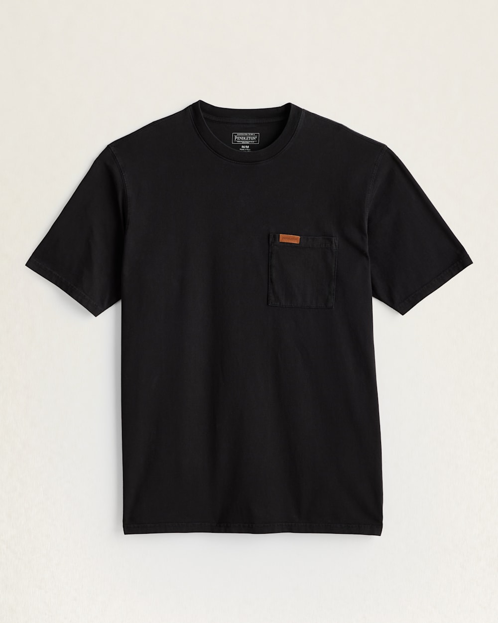 MEN'S SHORT-SLEEVE DESCHUTES POCKET TEE IN BLACK image number 1