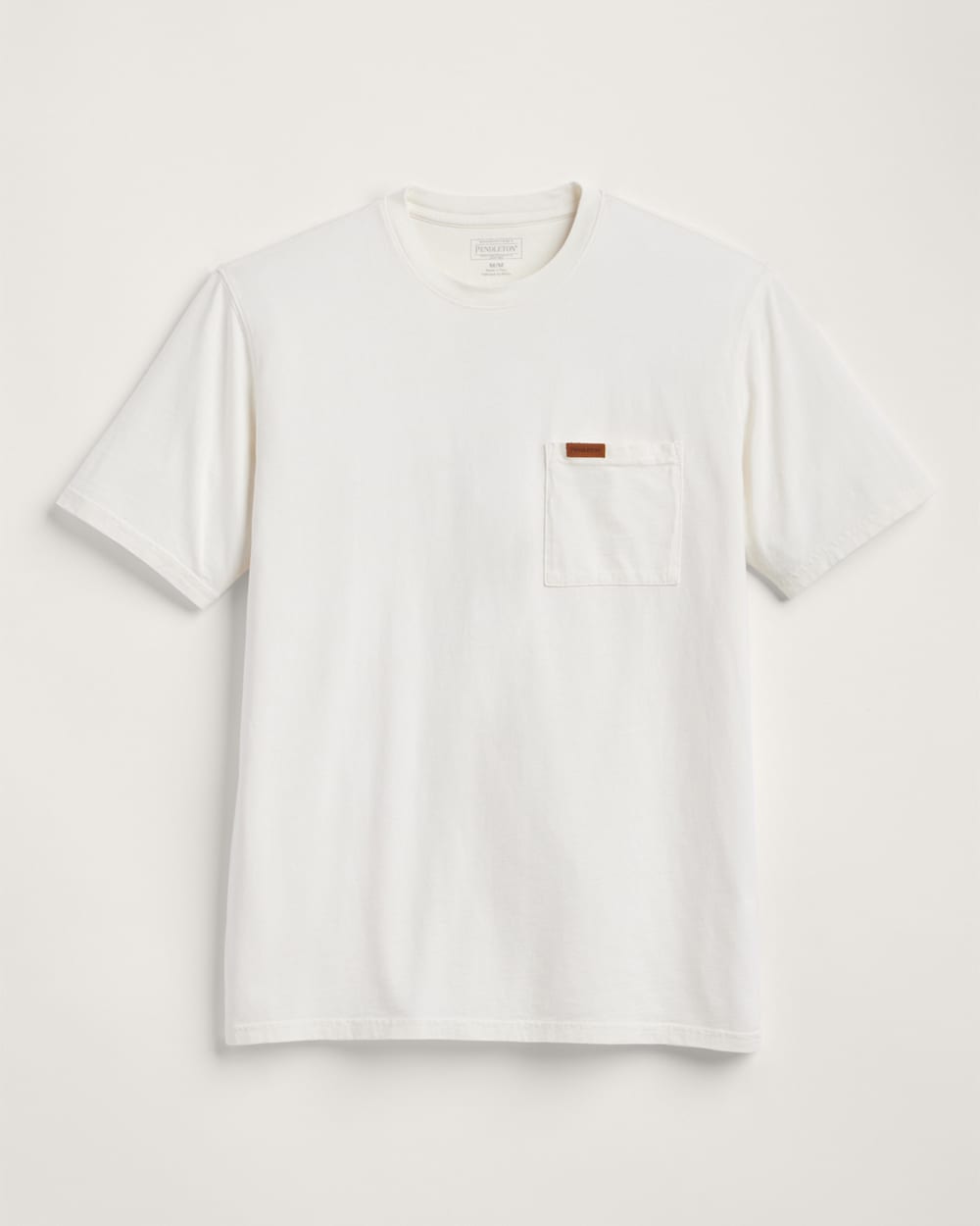MEN'S SHORT-SLEEVE DESCHUTES POCKET TEE IN WHITE image number 1