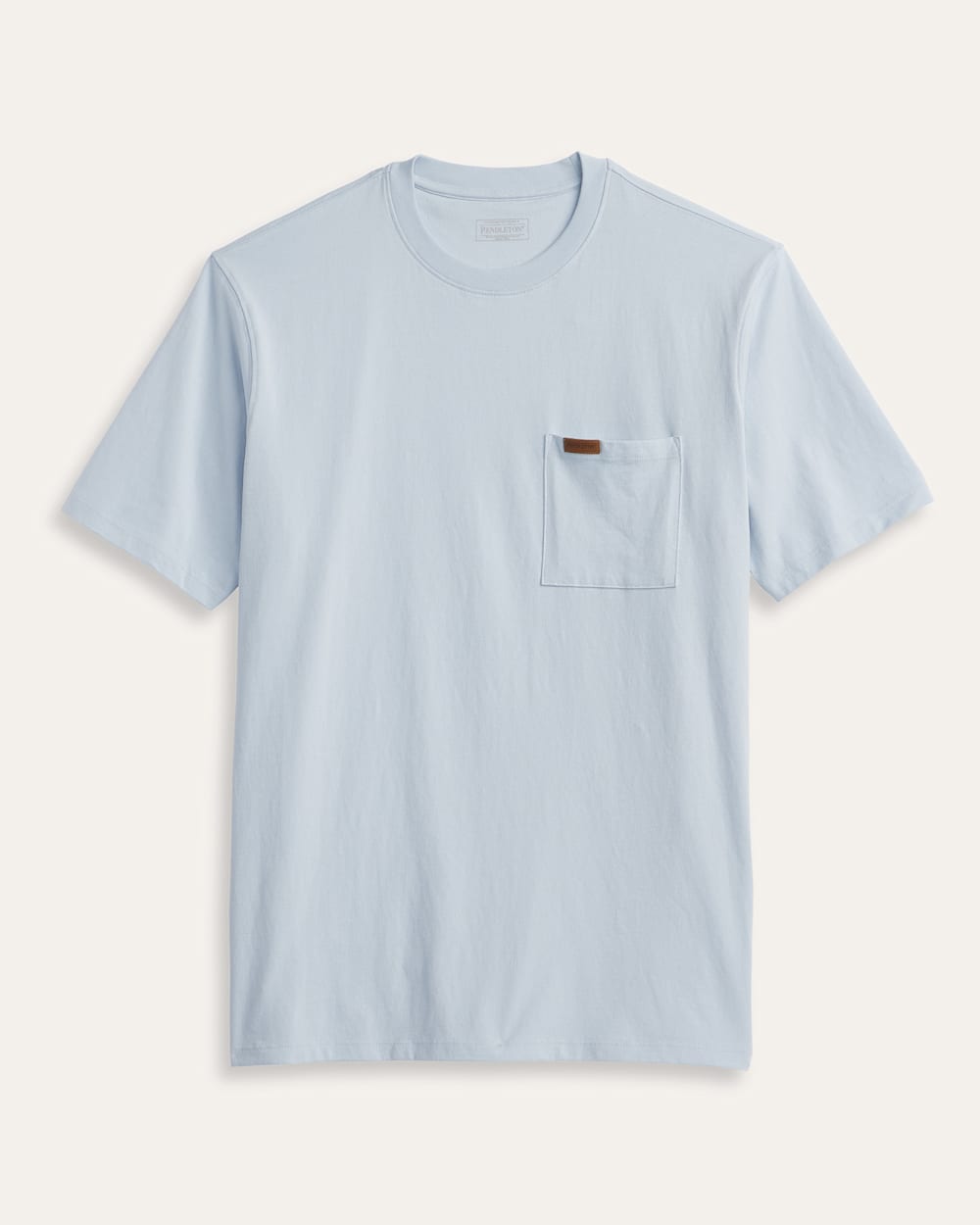 MEN'S SHORT-SLEEVE DESCHUTES POCKET TEE IN LIGHT BLUE image number 1