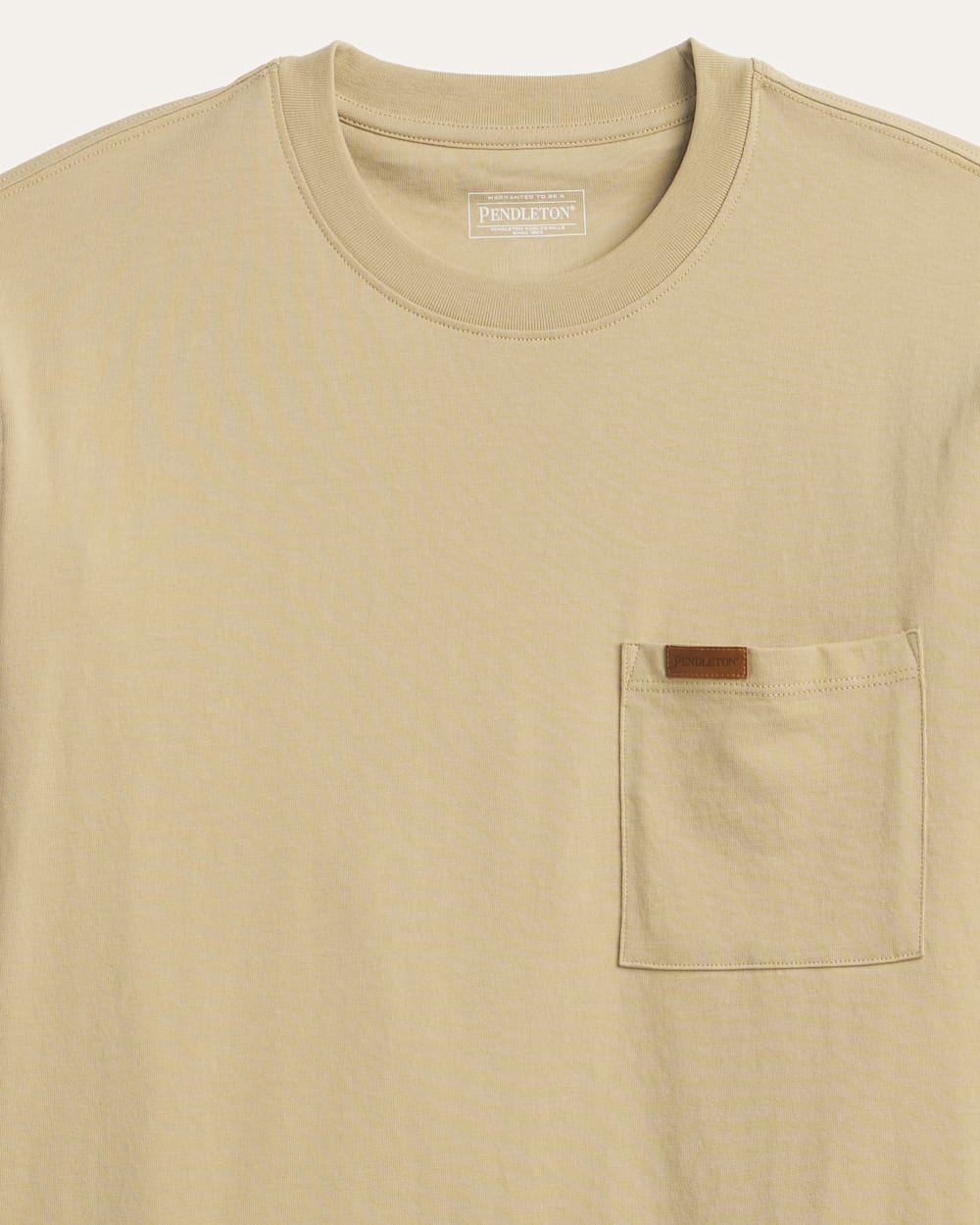 ALTERNATE VIEW OF MEN'S SHORT-SLEEVE DESCHUTES POCKET TEE IN RYE image number 2