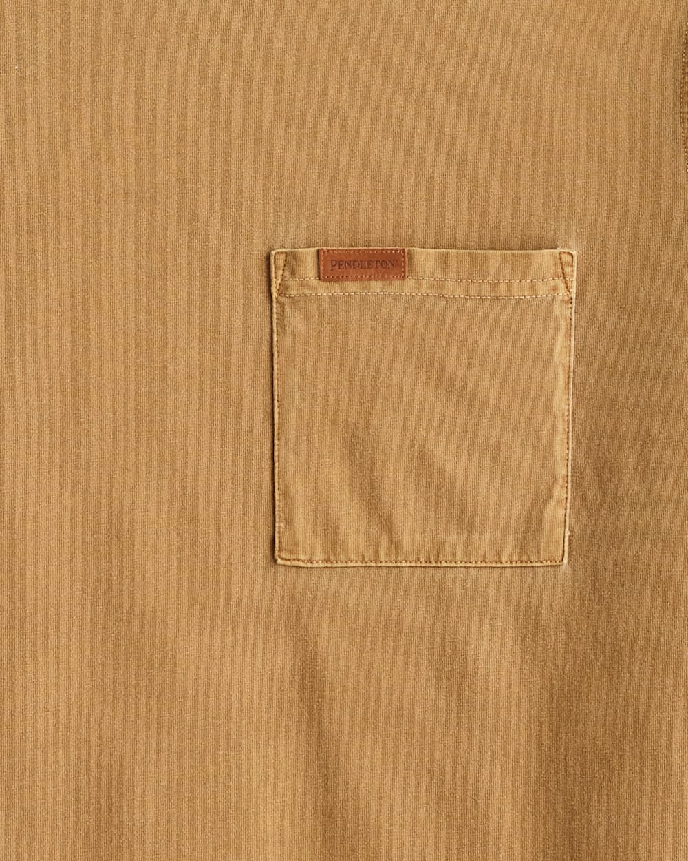 ALTERNATE VIEW OF MEN'S LONG-SLEEVE DESCHUTES POCKET TEE IN GOLD image number 2