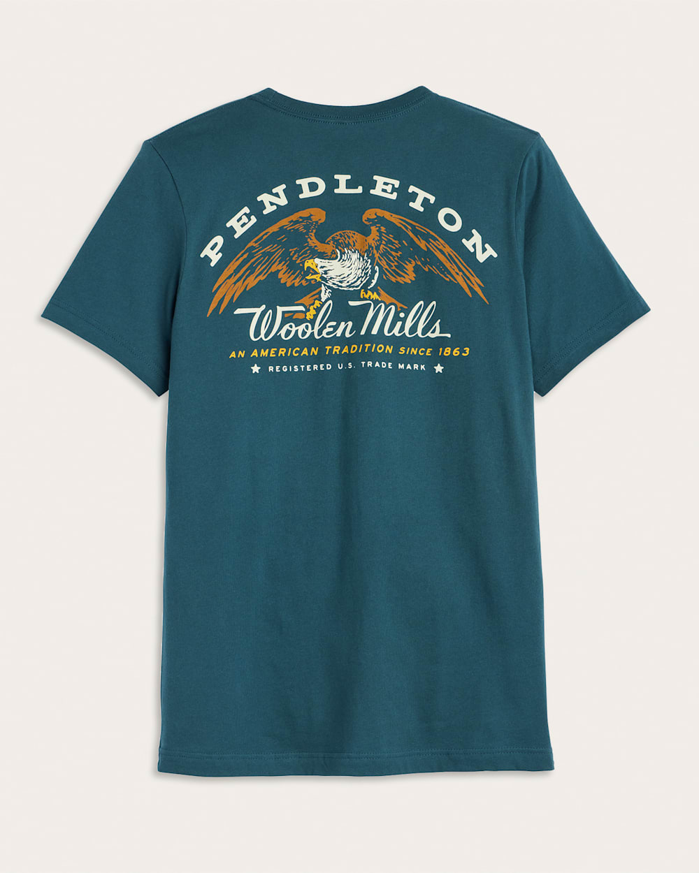 MEN'S EAGLE GRAPHIC TEE IN ATLANTIC/MULTI image number 1