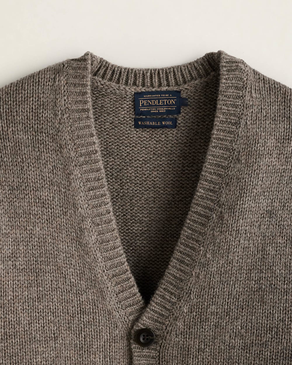 Pendleton shetland cardigan top