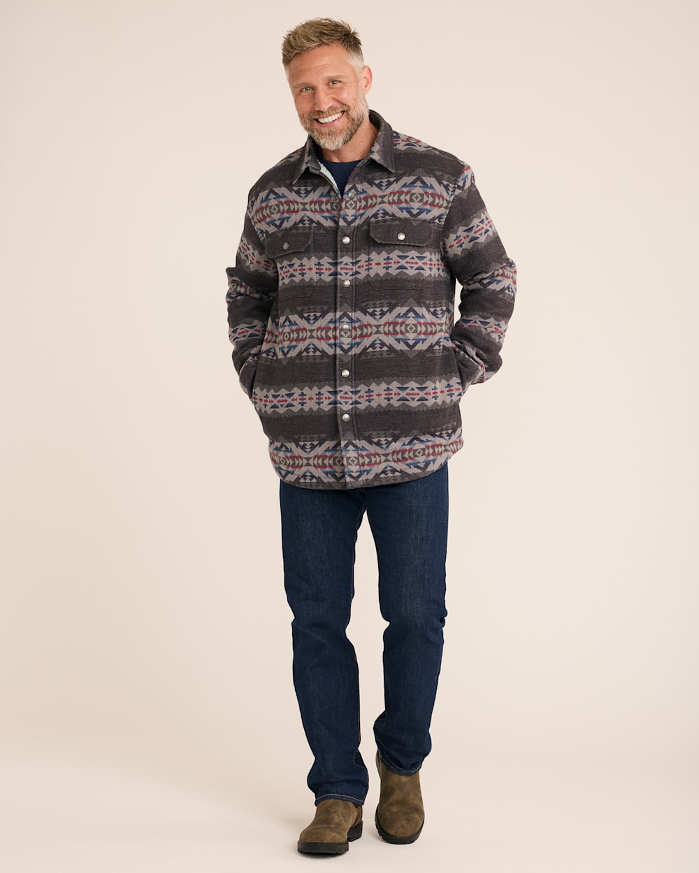 Pendleton fleece lined shirt jacket sale