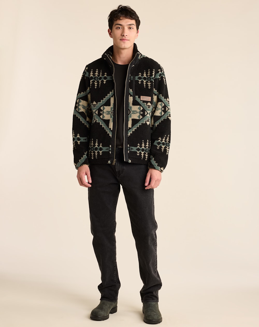 Men's berber fleece jacket hotsell