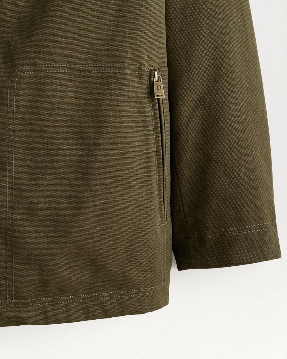 ALTERNATE VIEW OF MEN'S BROTHERS HOODED TIMBER CRUISER IN DARK OLIVE image number 3