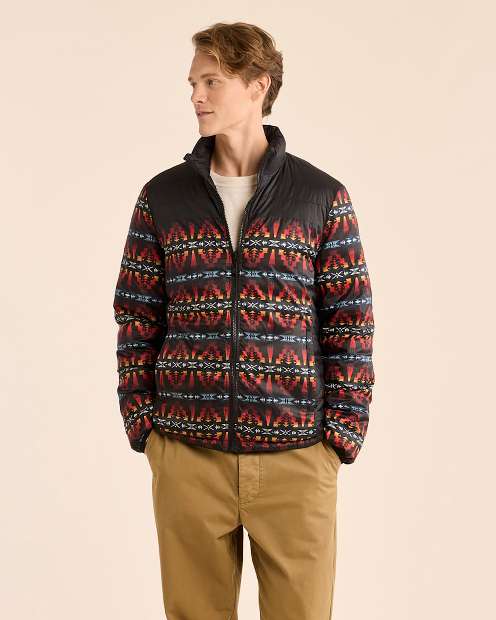 Shop Men s Genesee Reversible Down Jacket Pendleton