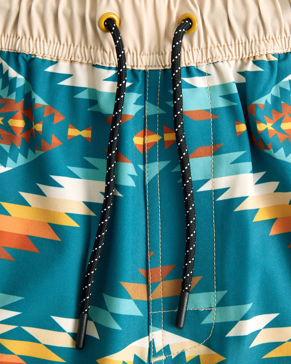 ALTERNATE VIEW OF BIRDWELL X PENDLETON WRIGHT HYBRID BOARDSHORTS IN TURQUOISE SUMMERLAND image number 3