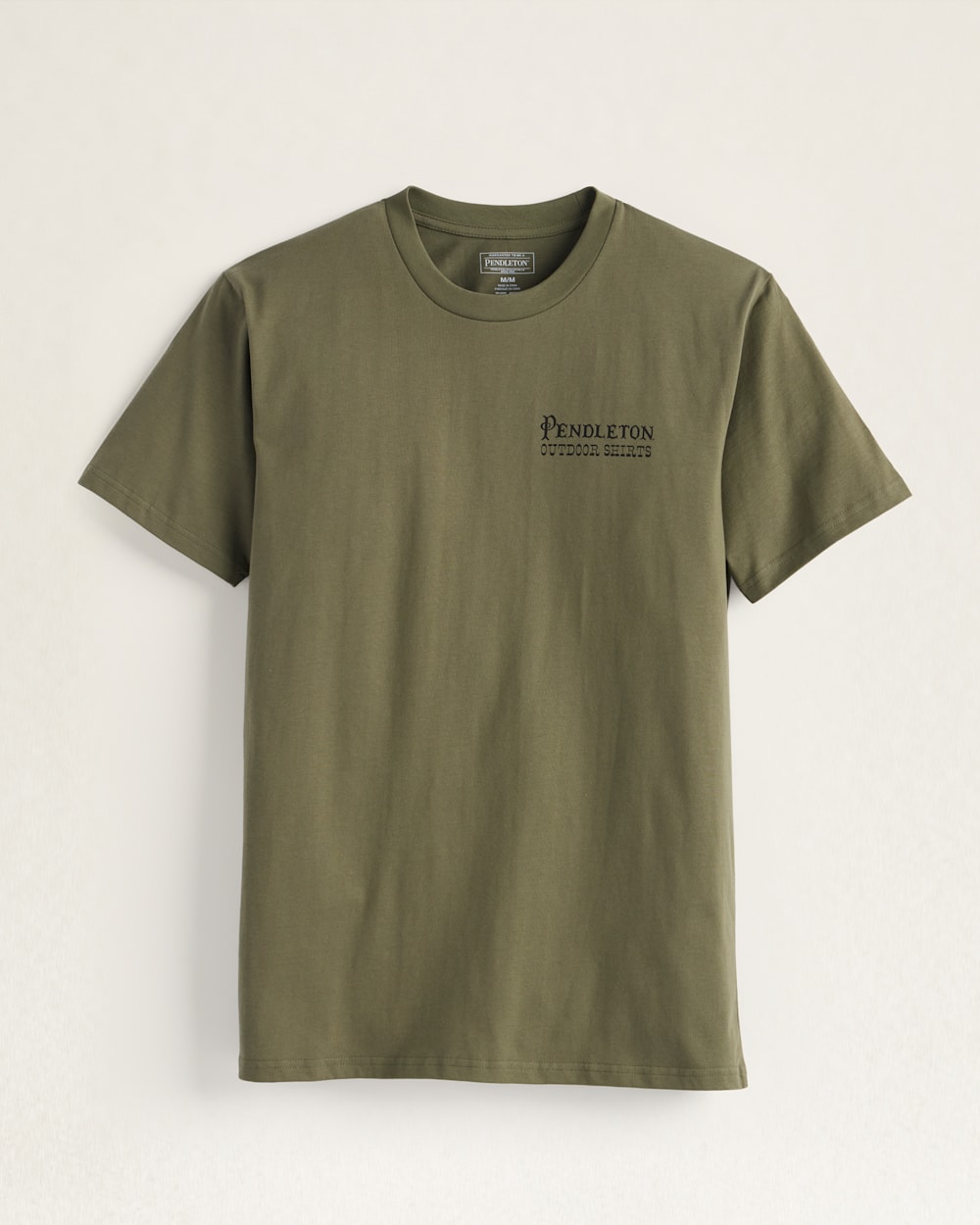 MEN'S CENTURY RODEO GRAPHIC TEE IN ARMY/BROWN image number 1