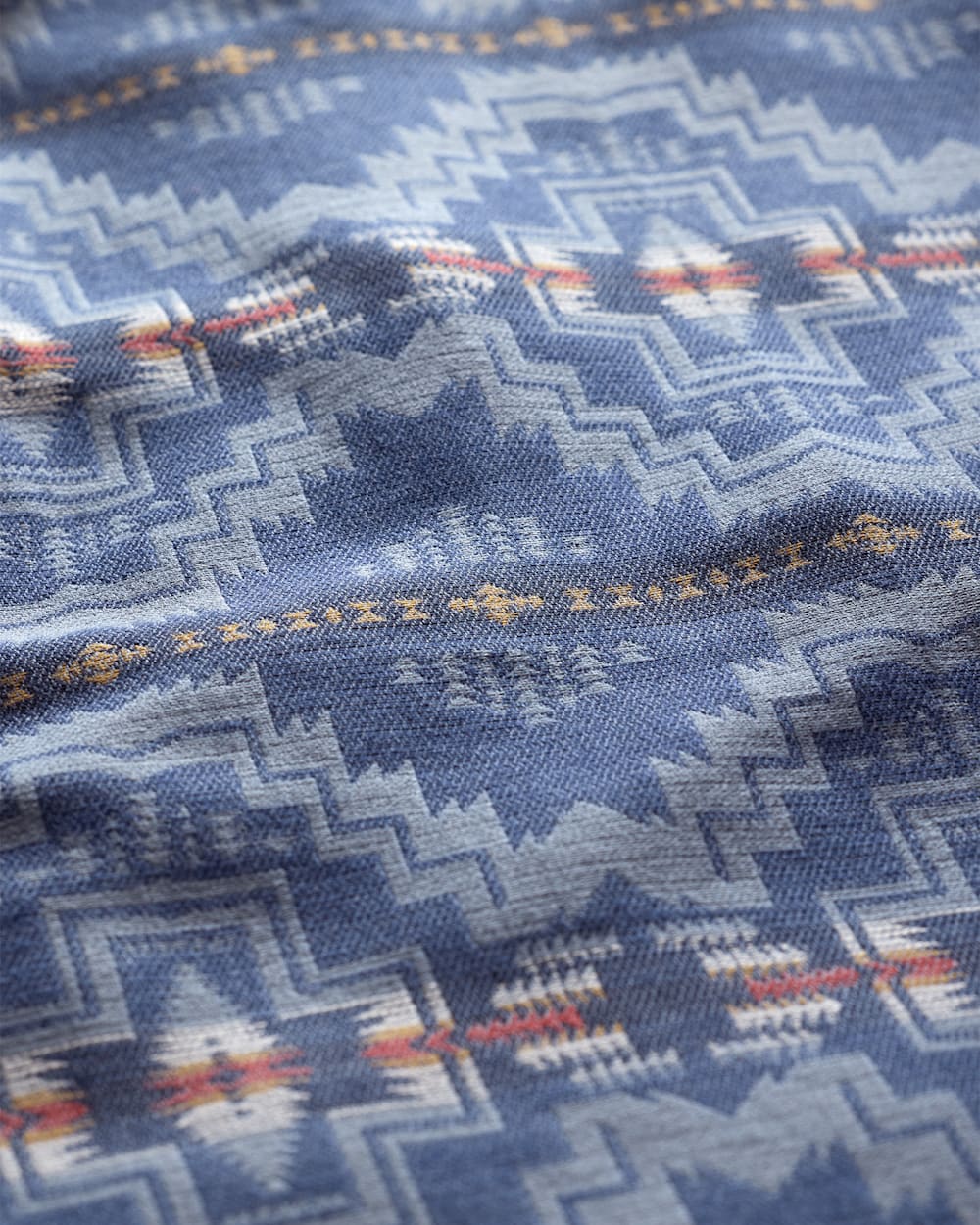 ALTERNATE VIEW OF MEN'S DOUBLESOFT DOVER QUARTER ZIP IN NAVY HARDING STAR image number 5