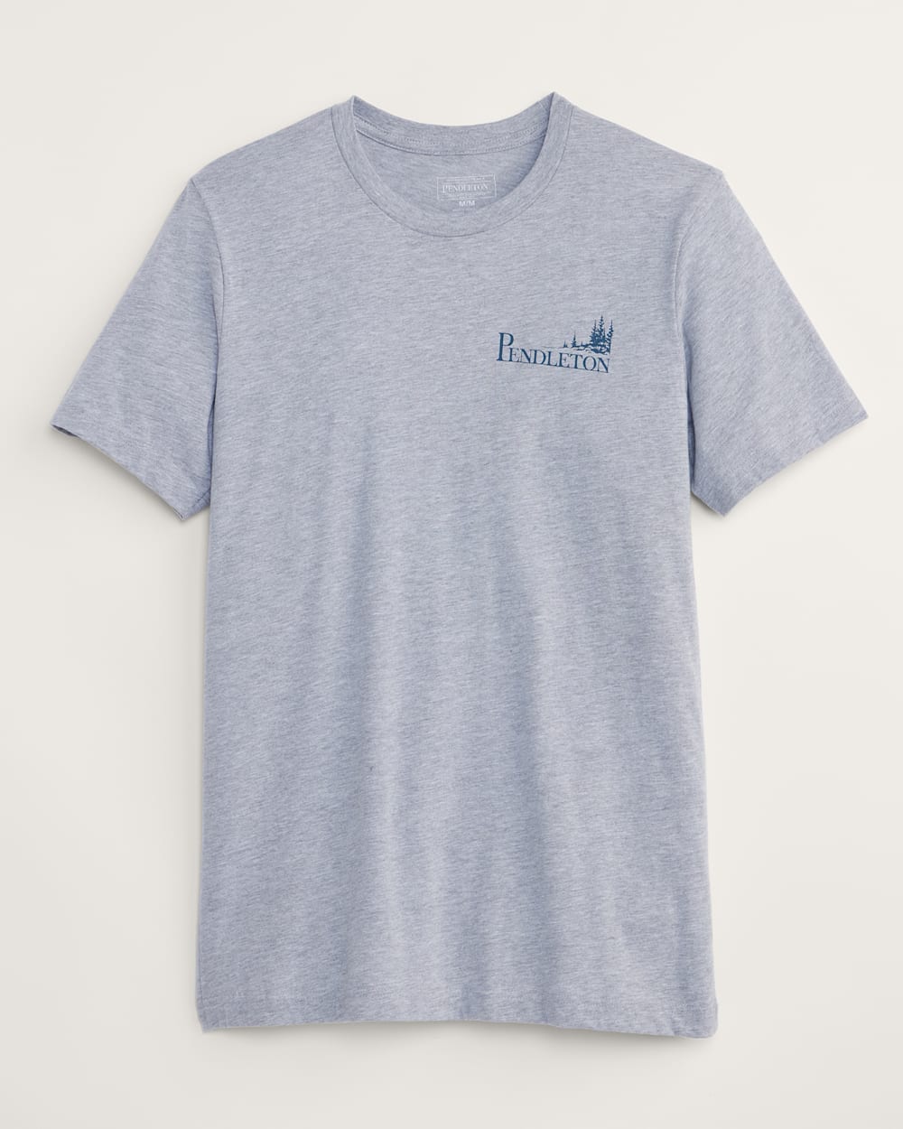 ALTERNATE VIEW OF MEN'S OUTDOOR SUNSET GRAPHIC TEE IN ATHLETIC HEATHER/GREY image number 2