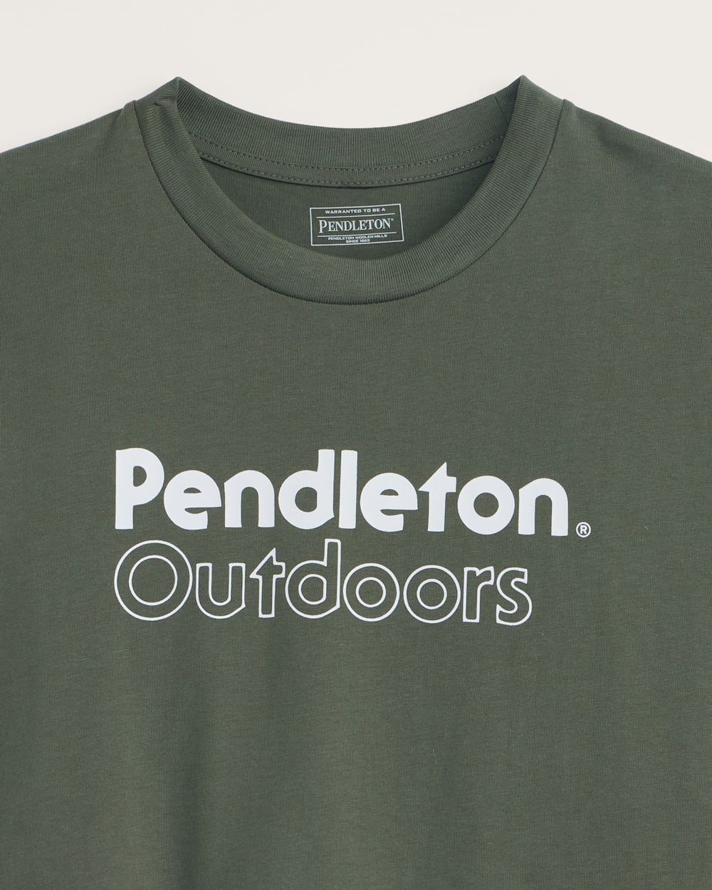 ALTERNATE VIEW OF MEN'S PENDLETON OUTDOORS GRAPHIC TEE IN CYPRESS/WHITE image number 2