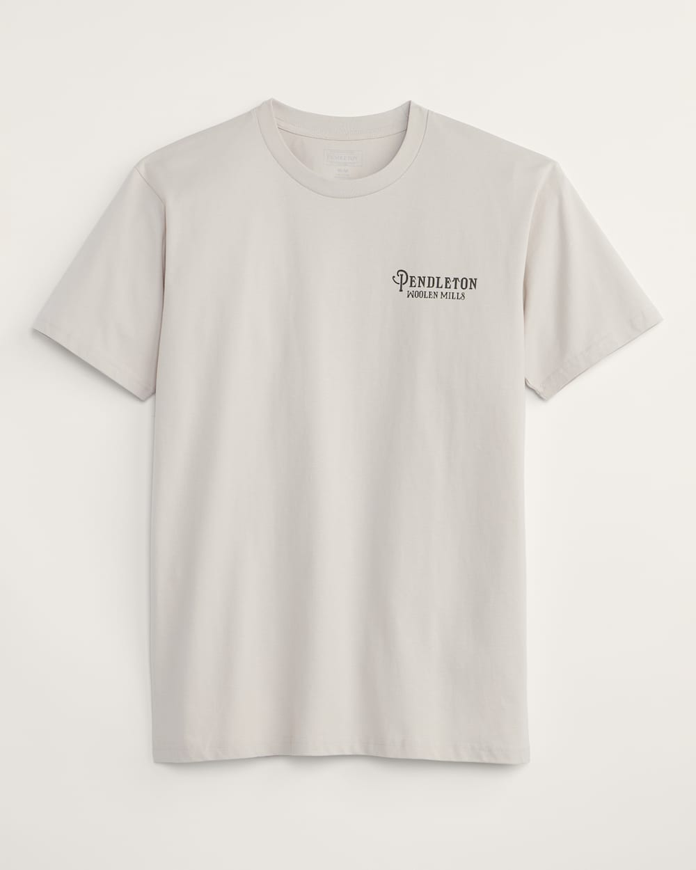 ALTERNATE VIEW OF MEN'S MOUNTAIN TOP GRAPHIC TEE IN BONE/BROWN image number 2