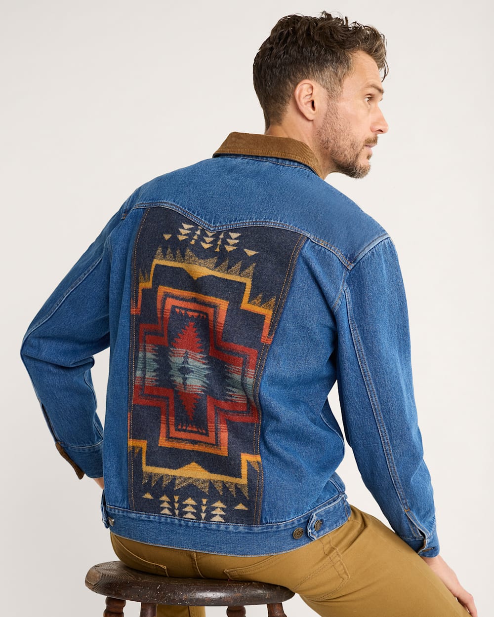 MEN'S CULVER DENIM JACKET IN HARDING STAR image number 1