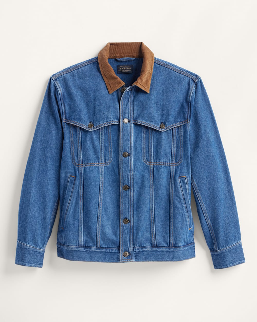 ALTERNATE VIEW OF MEN'S CULVER DENIM JACKET IN HARDING STAR image number 5