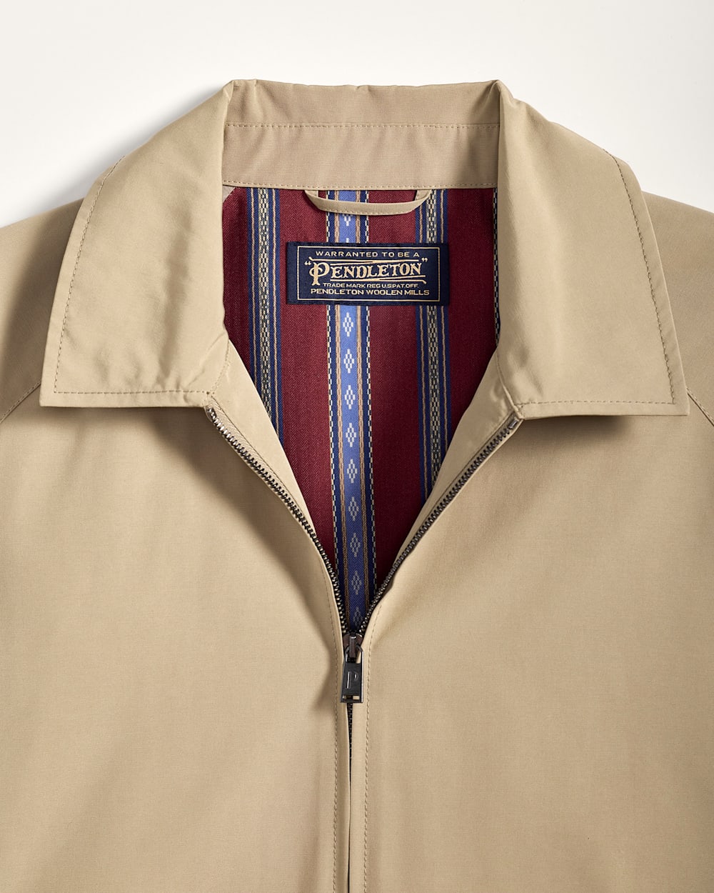 ALTERNATE VIEW OF MEN'S LEON WINDBREAKER IN LIGHT TAN image number 4