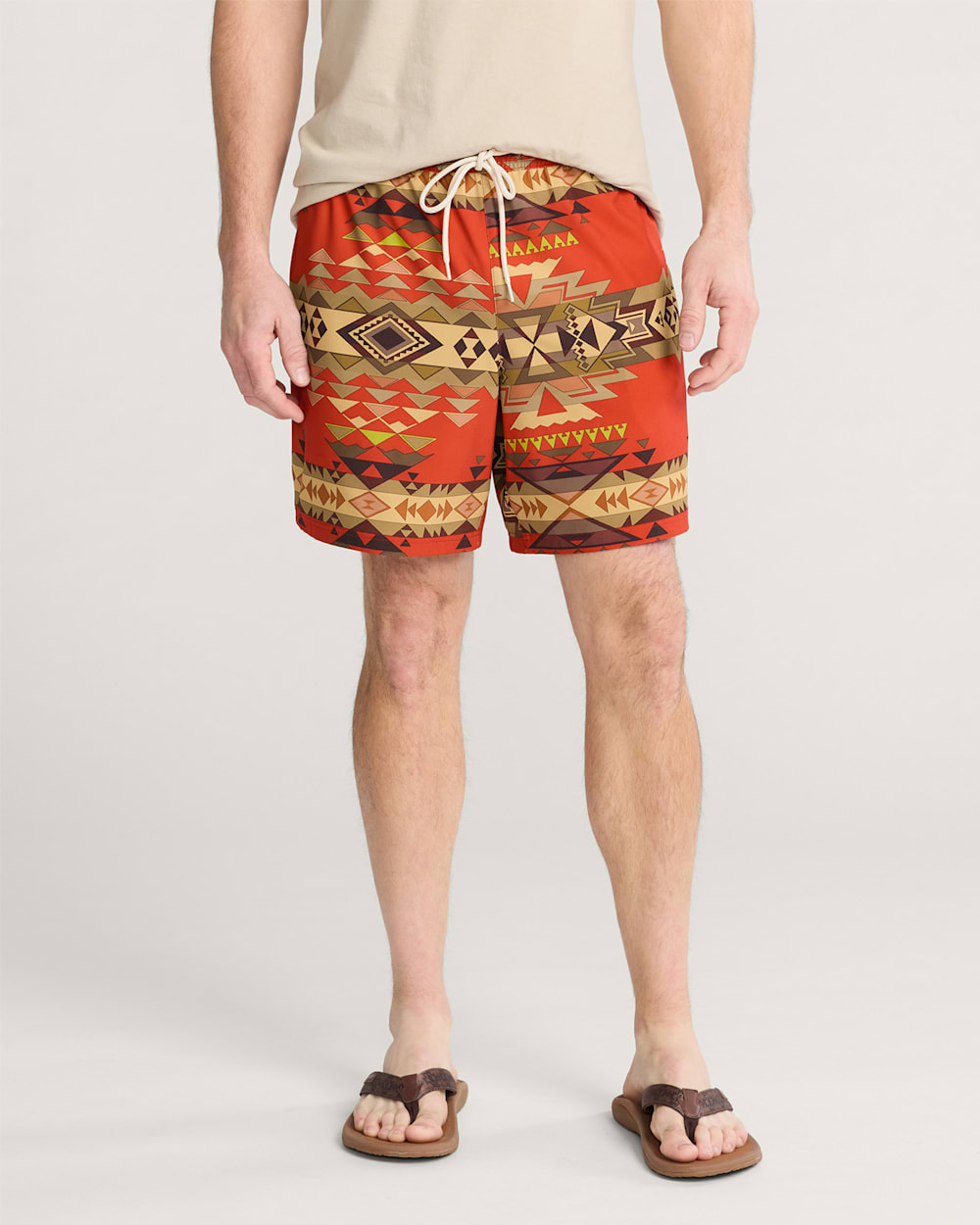 HIGHLAND PEAK SHORESIDE PACK-N-GO SWIM TRUNKS IN HIGHLAND PEAK image number 1