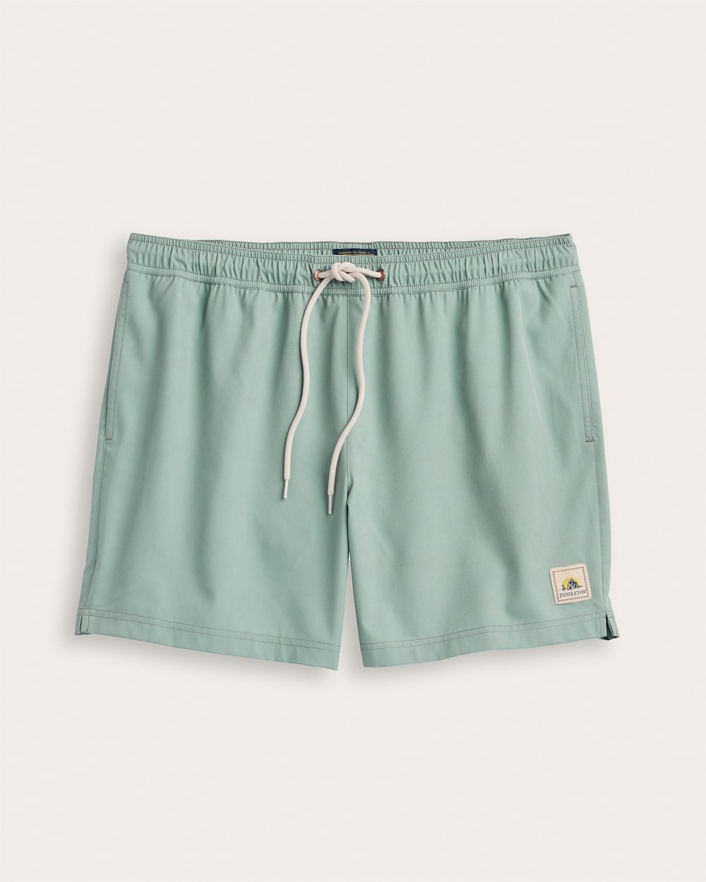 ALTERNATE VIEW OF TROPICAL HYDROMORPH SWIM TRUNKS IN CHINOIS GREEN image number 5