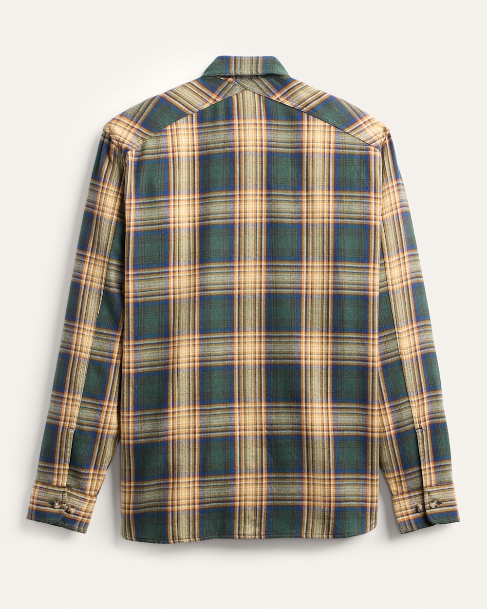 ALTERNATE VIEW OF MEN'S PLAID COTTON FREMONT FLANNEL SHIRT IN ELM MULTI image number 2