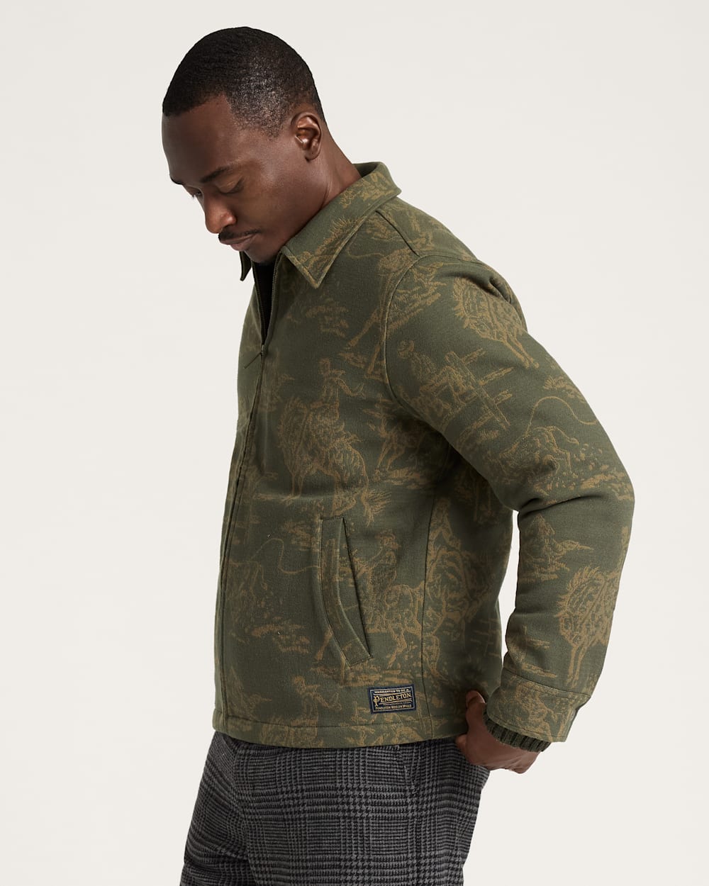 PENDLETON ケープコート　made in USA MEN'S WILD LANDSCAPE QUILTED COTTON WORK JACKET | Pendleton