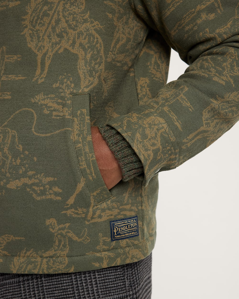 MEN'S WILD LANDSCAPE QUILTED COTTON WORK JACKET | Pendleton