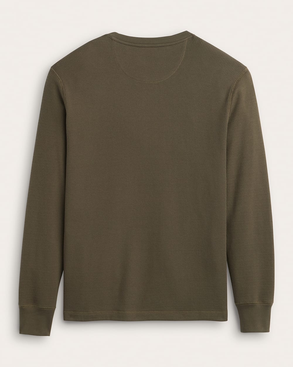 MEN'S LONG-SLEEVE WAFFLE-KNIT COTTON HENLEY | Pendleton