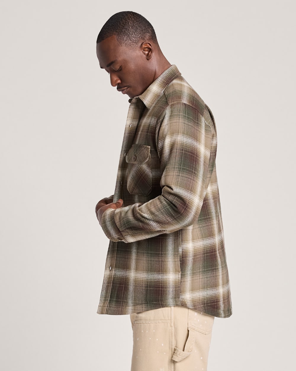 MEN'S PLAID QUILTED CPO JACKET | Pendleton