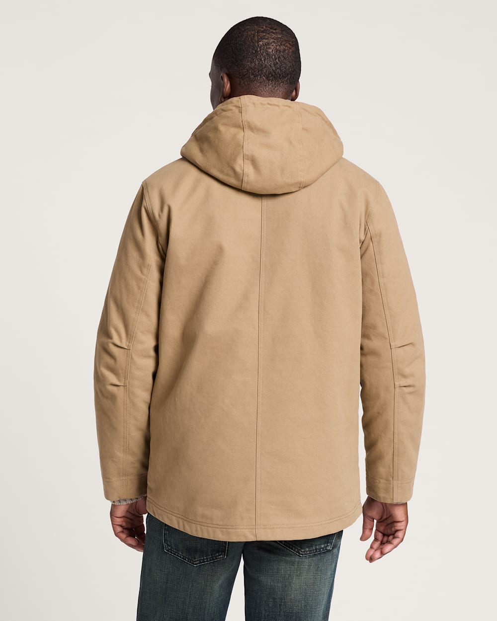 ALTERNATE VIEW OF MEN'S BROTHERS CANVAS PARKA IN OLD OAK image number 2