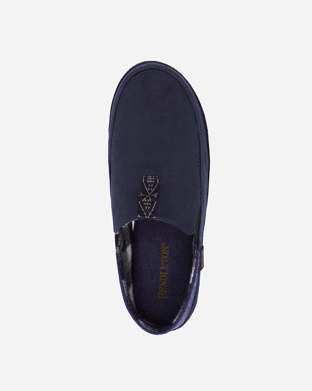 ALTERNATE VIEW OF MEN'S DAY DROPHEEL SLIPPERS IN NAVY HEATHER image number 3