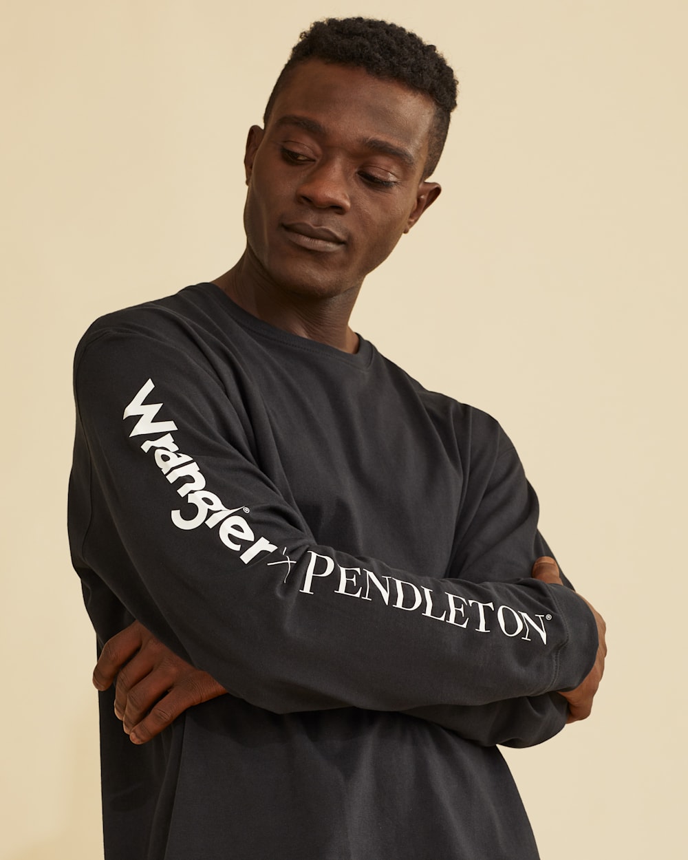 Wrangler x Pendleton Men's Long-Sleeve Tee