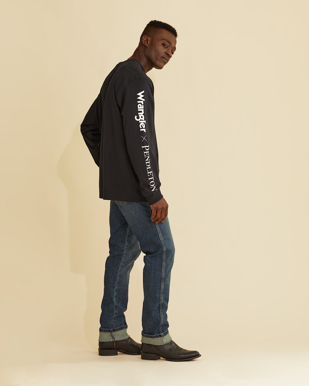 Wrangler x Pendleton Men's Long-Sleeve Tee