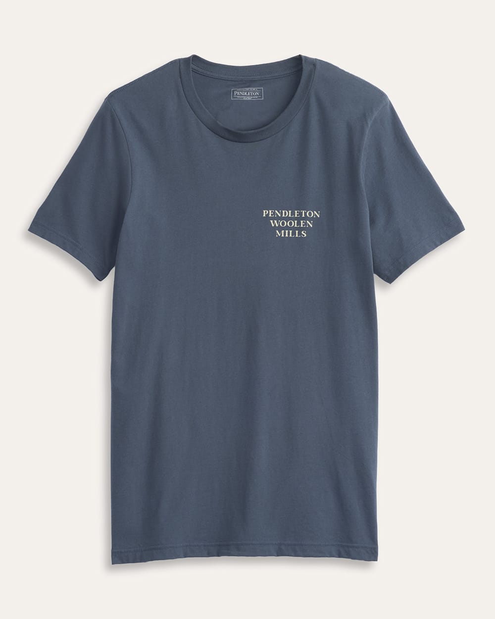 ALTERNATE VIEW OF MEN'S SHORT-SLEEVE BRIDGE CREEK GRAPHIC TEE IN VINTAGE NAVY/BLUE image number 2