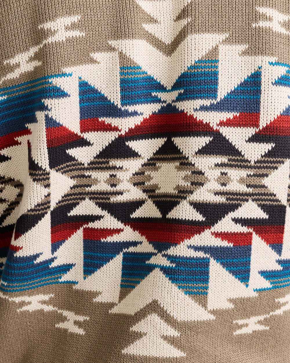 ALTERNATE VIEW OF MEN'S BRIDGE CREEK COTTON SWEATER IN STONE image number 5