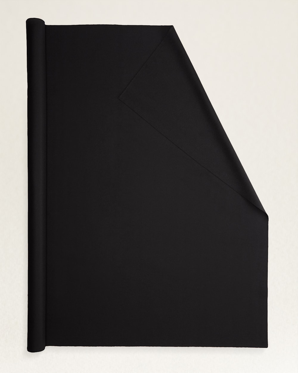 MELTON FABRIC IN BLACK image number 1