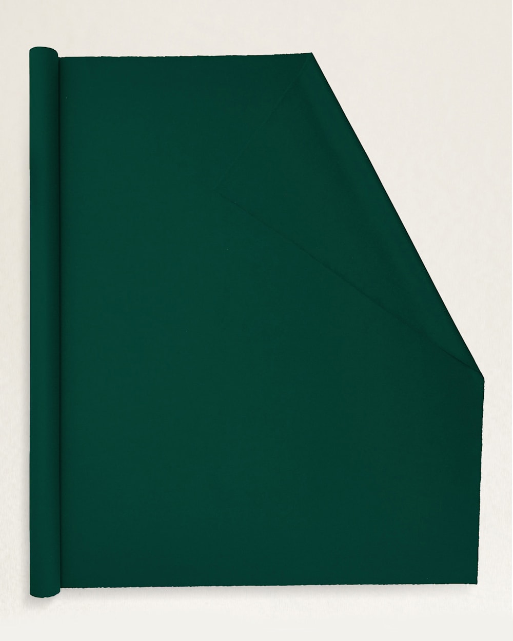 MELTON FABRIC IN DARK GREEN image number 1