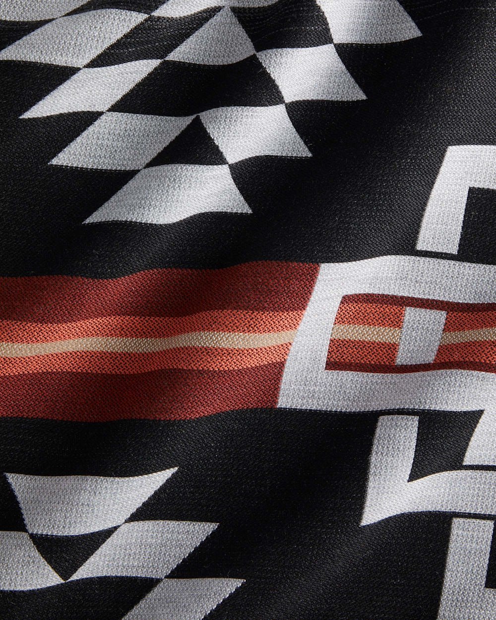 ALTERNATE VIEW OF SUNBRELLA ZAPOTEC FABRIC IN BLACK MULTI image number 2