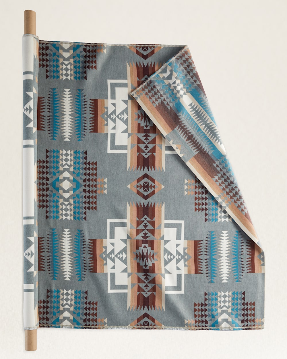 SUNBRELLA CHIEF JOSEPH FABRIC IN AQUA image number 1