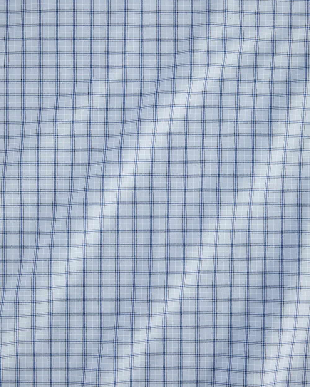 ALTERNATE VIEW OF AIRLOOM STRETCH MERINO FABRIC IN BLUE/NAVY PLAID image number 2