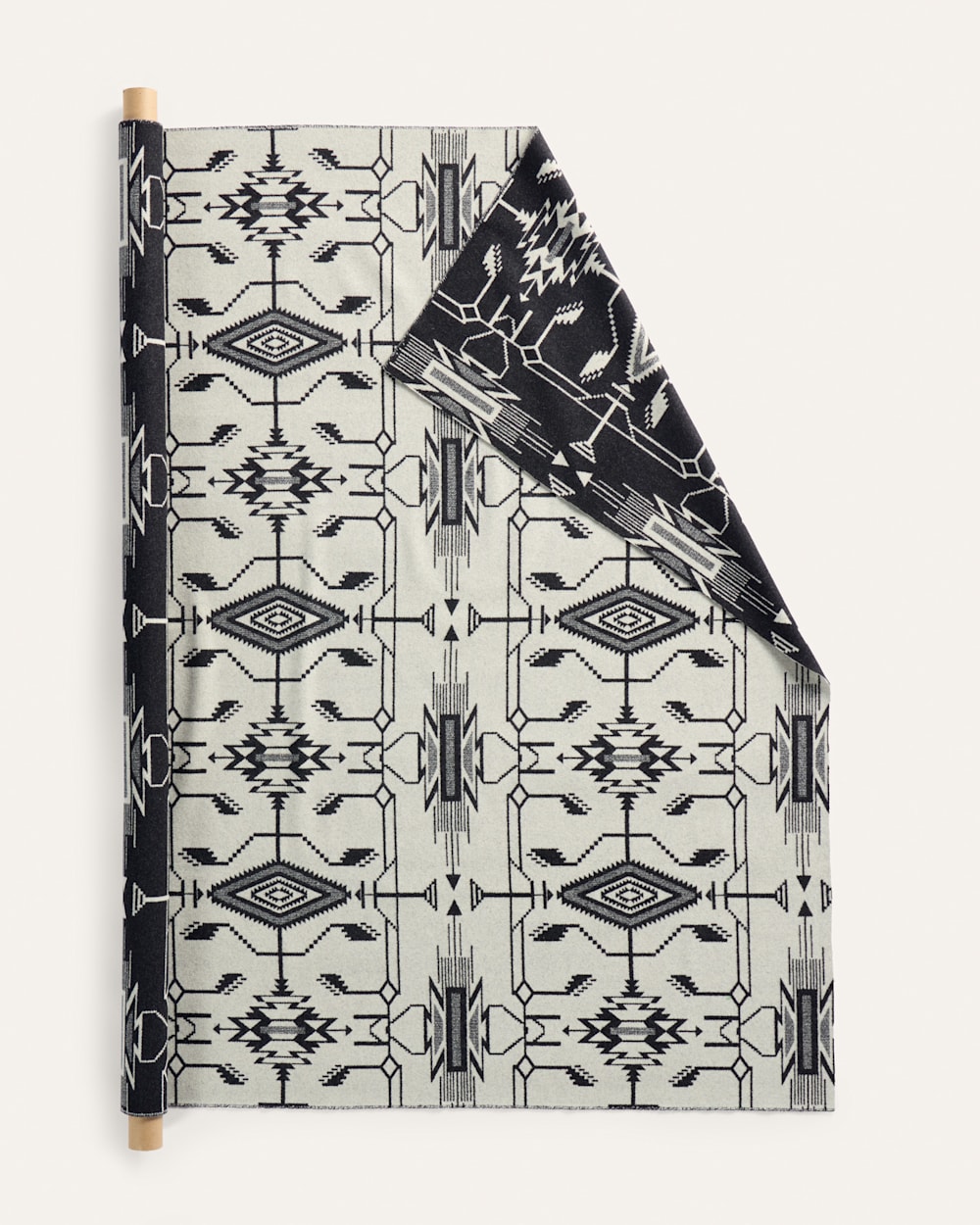 TSI MAYOH HEAVYWEIGHT JACQUARD FABRIC IN BLACK TSI MAYOH image number 1