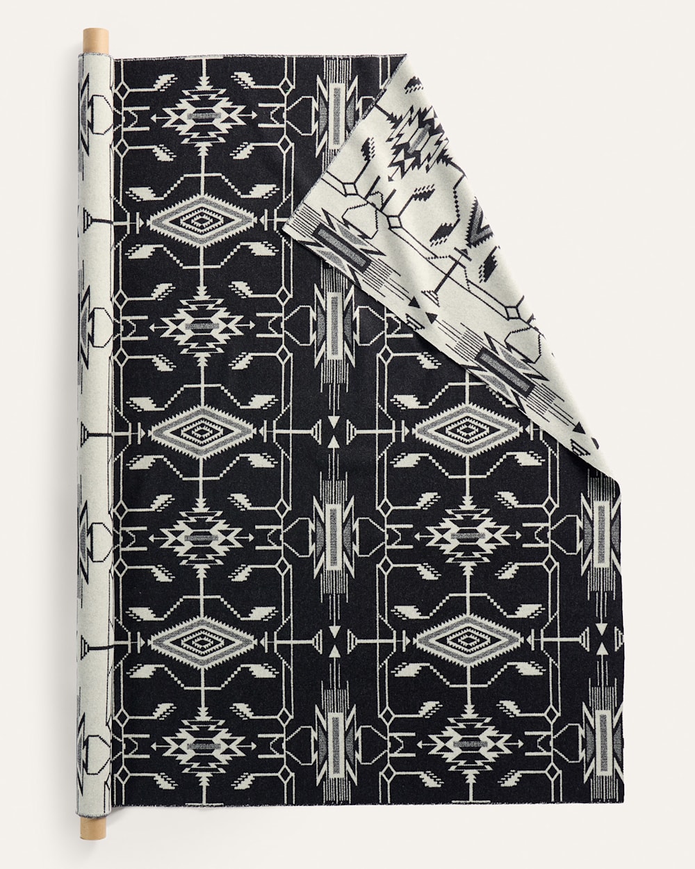 ALTERNATE VIEW OF TSI MAYOH HEAVYWEIGHT JACQUARD FABRIC IN BLACK TSI MAYOH image number 2
