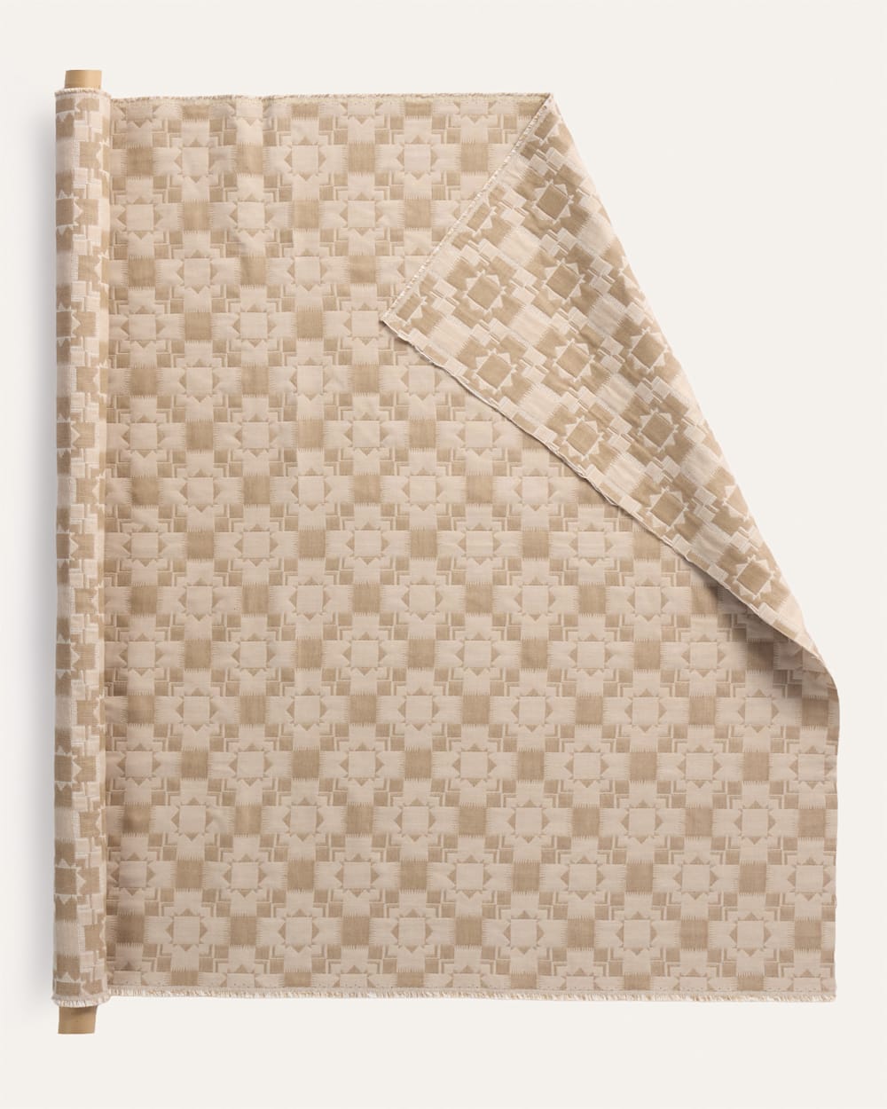 SUNBRELLA X PENDLETON SILVER LAKE FABRIC IN DUNE image number 1